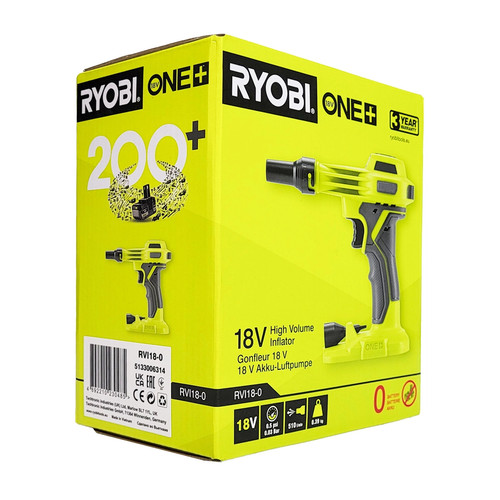 Ryobi rvi18 - ryobi, rvi18-0