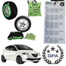 CALZE DA NEVE IN TESSUTO LANCIA YPSILON 2019 2020 2021 2022 CERCHIO 14 15 16