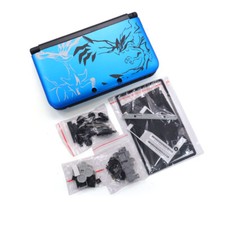 Custodia completa blu guscio set completo kit di ricambio per 3DS XL/LL