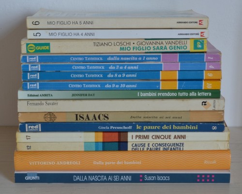 Lotto stock libri pedagogia - stock,