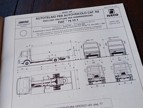 Autocarro fiat iveco 1 - fiat,