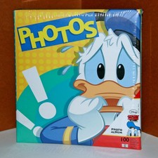 Album fotografico formato 13x18 e 13x19 capacità 100 foto Paperino Disney
