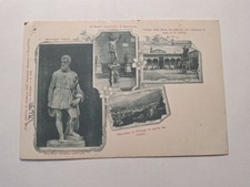 Cartolina 1901 Firenze statue e vedute dedicate a Benvenuto Cellini