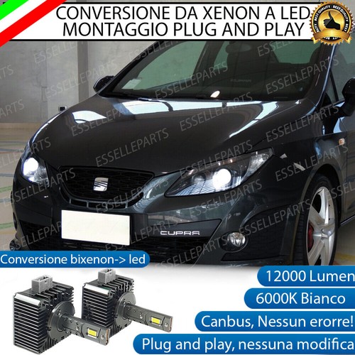 Coppia lampade d1s led - led, da