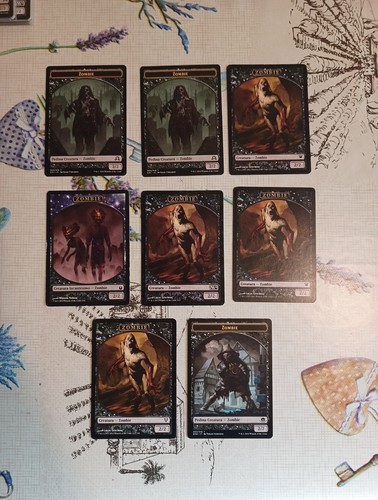 Lotto mtg zombie - token, 8