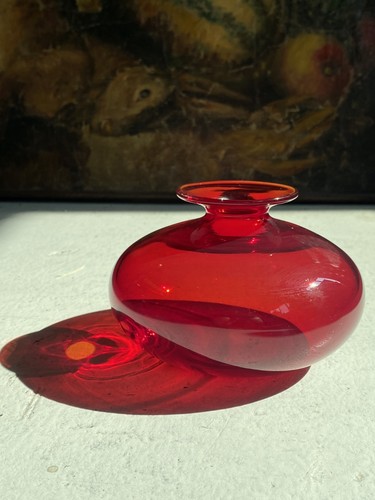 Vaso vetro murano soffiato - vaso,