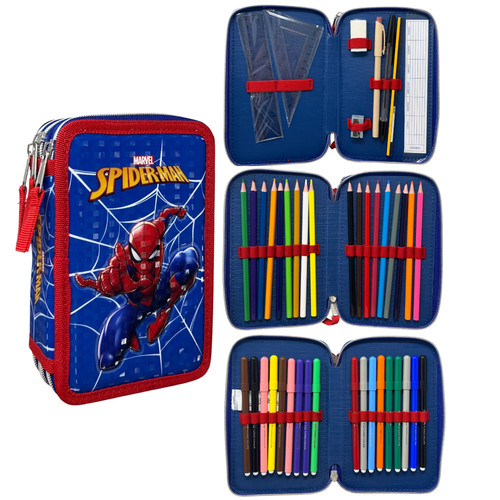 Astuccio scuola spiderman - astuccio,
