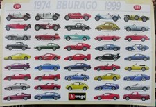 Poster collezione burago - collezione,