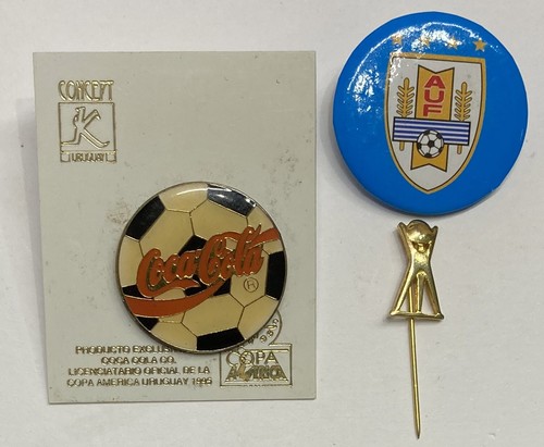 Lotto uruguay pins calcio - x3,