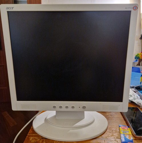 Acer al1712 monitor vga - acer,
