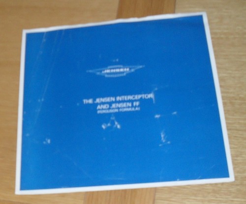 Brochure jensen interceptor - brochure,