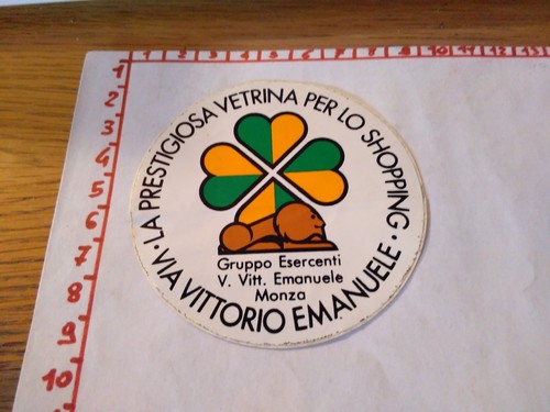 Adesivo vintage sticker kleber - adesivo,
