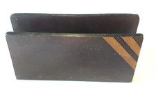 Vintage Faux Leather Desk