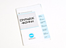 Minolta Dynax 404si Manuale