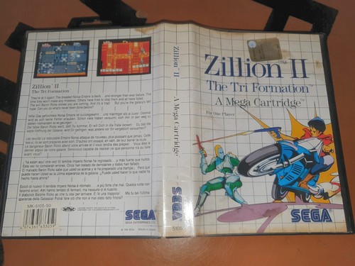 Zillion per sega - per, master