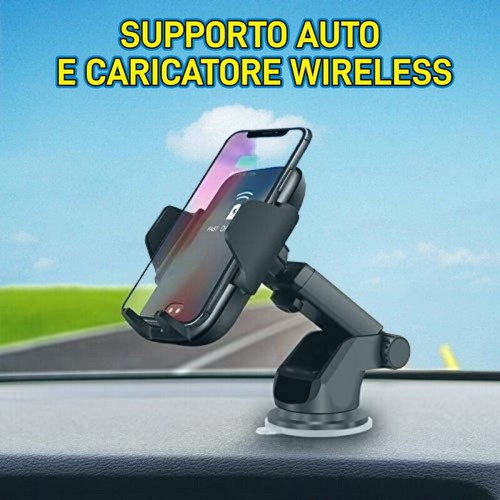 Caricabatterie wireless auto - wireless,