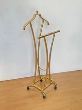 Servomuto di Design in Metallo Lucido con Ruote – Stile vintage Elegante