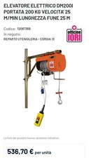 Paranco Elettrico Officine