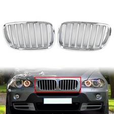 Chrome Car Front Kidney Grille