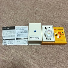 Orologio Sakura Crepas Collab Cinturino Bianco Batteria Nuova Richiesta