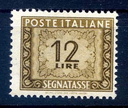 Italia 1947 segnatasse - italia,
