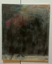 Quadro Cavalli in Corsa Mare In Tempesta Firmato T. Casilli Anni 90 Tela 50x60cm