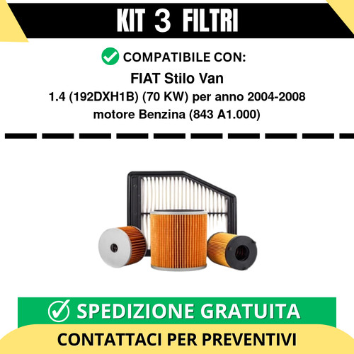 Kit filtri risparmio per - kit, 3