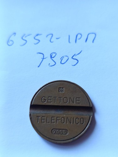 Gettone telefonico 7905 ipm - gettone,