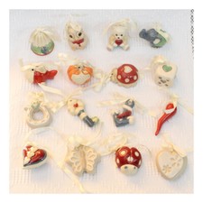 WALD bomboniere animali portafortuna Kergres rifinite a mano 16 pezzi assortite