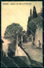 Firenze Fiesole Villa San Girolamo Ingresso cartolina JK0433