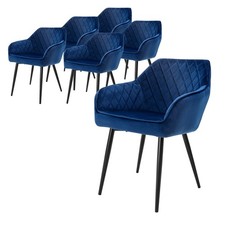 Set 6 sedie imbottite sala da