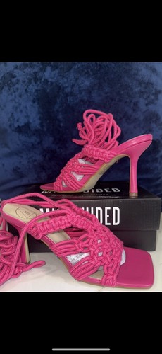 Missguided crochet tie heel - missguided,