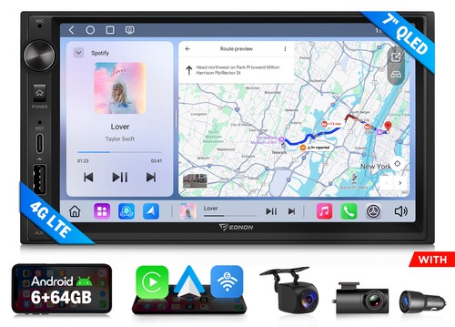 Autoradio qled doppio din - 7",