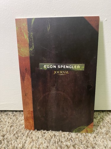 Egon spengler journal - spengler,