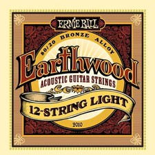 Ernie Ball 2010 Earthwood Bronze 12 Corde per chitarra acustica 9-46