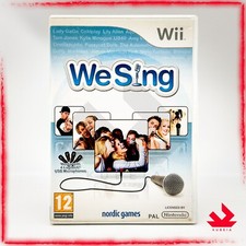 WE SING NORDIC GAMES – COMPLETO - INGLESE UKV – MUSICA KARAOKE – NINTENDO WII