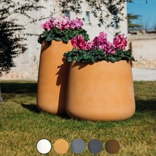 VASO IN RESINA MONACIS GOCCIA