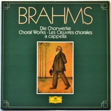 DGG DIGITAL STEREO GERMANY BRAHMS EDITION "Choral Works" #6LPs BOXSET + BOOKLET