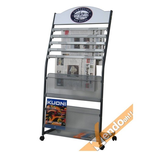 Espositore porta giornali - espositore,