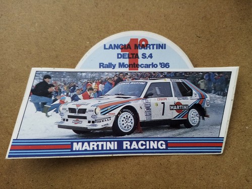 Adesivo lancia delta - delta, s4
