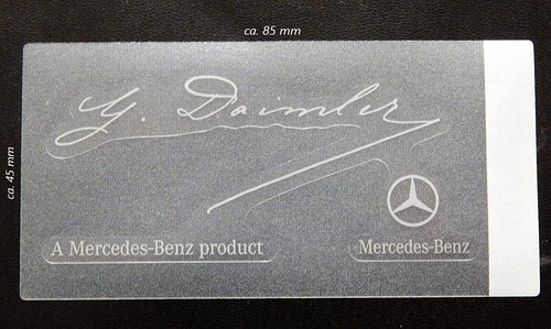 Genuine mercedes daimler - genuine, g