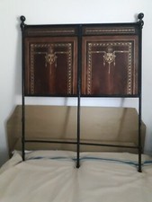 antica testiera letto fine '800/primi '900 in ferro perfetto condizioni