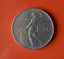 50 LIRE 1956 ERRORE - MANCANZA