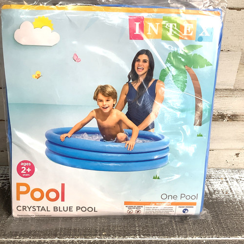 Piscina blu cristallo 45x10 - blu,