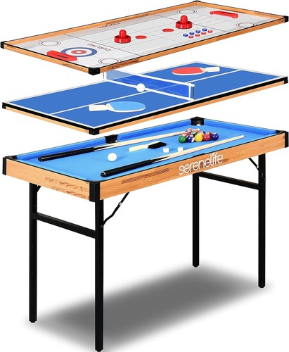 Serenelife tavolo multigioco - multigioco, 4