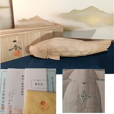 Japanese inami wood - japanese, carving