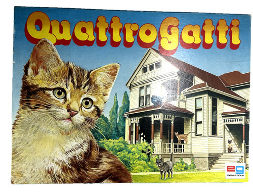 Quattro gatti gioco scatola - quattro,