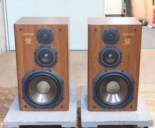 DIATONE DS-66Z Coppia Altoparlanti Legno Marrone Amplificatore Audio Mantenuto Giappone