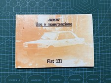 Libretto Uso E Manutenzione
