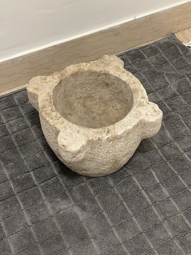 Antico mortaio pietra - a, 4